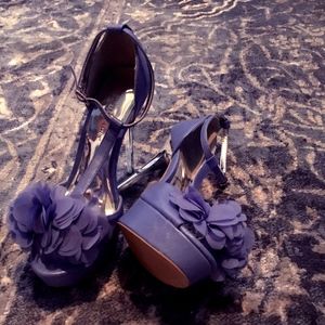 Never worn mirrored high heel size 8